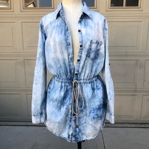 Tiedye Jean Shirt
